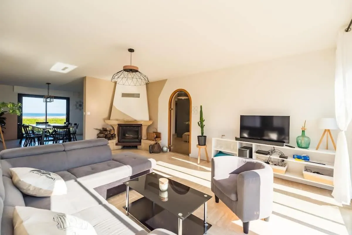בית נופש Maison Spacieuse Vue Sur Mer A Pleubian צרפת